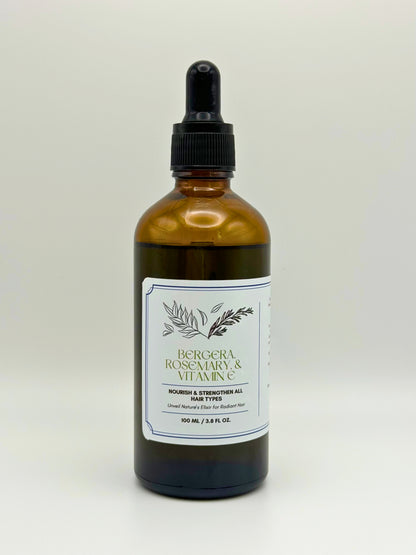 Bergera, Rosemary, & Vitamin E Hair Oil