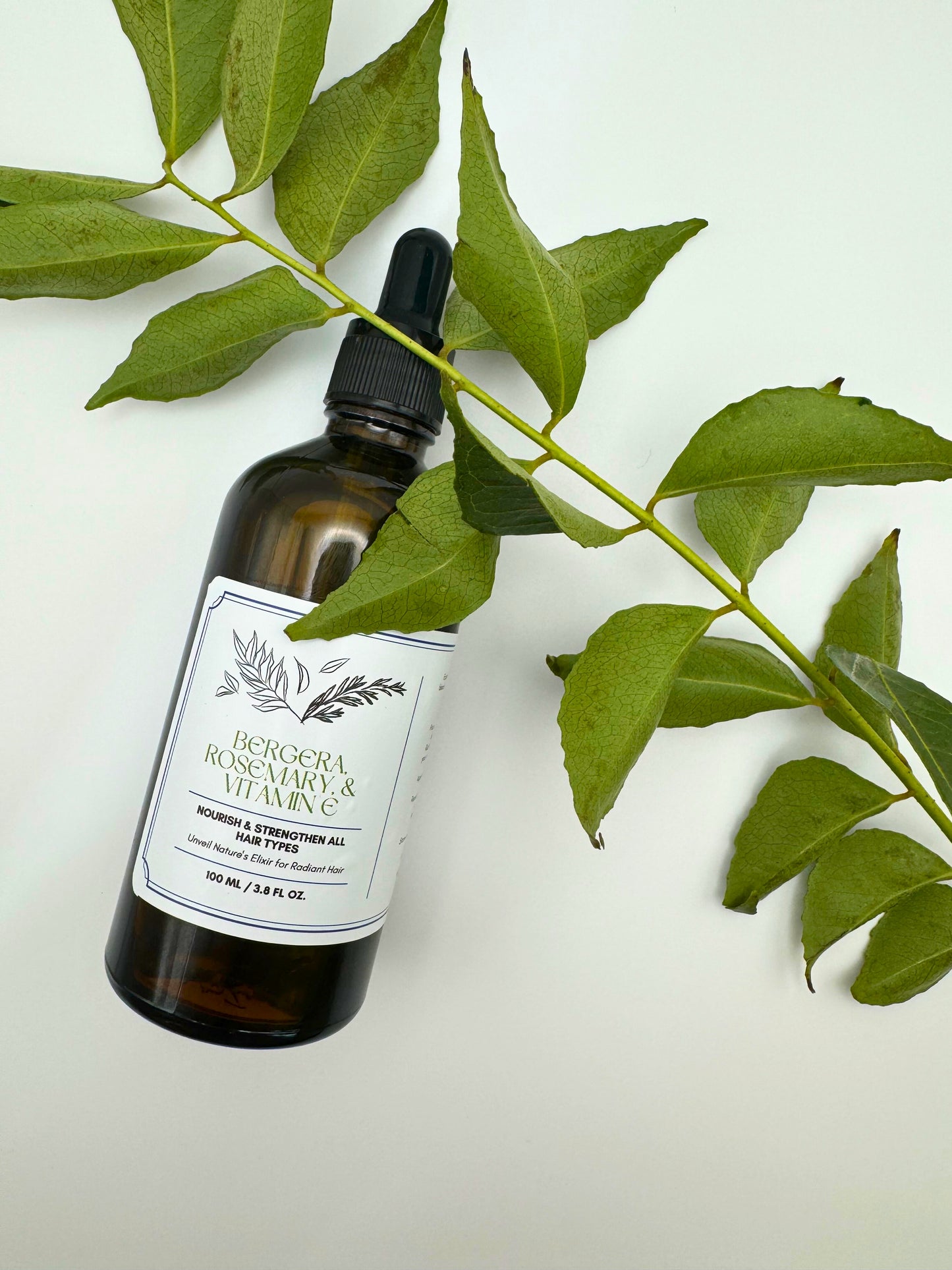 Bergera, Rosemary, & Vitamin E Hair Oil